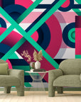 Geometric wallpaper – Contemporary graphic composition