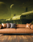 Papier Peint Science-Fiction - Colonies Interstellaires