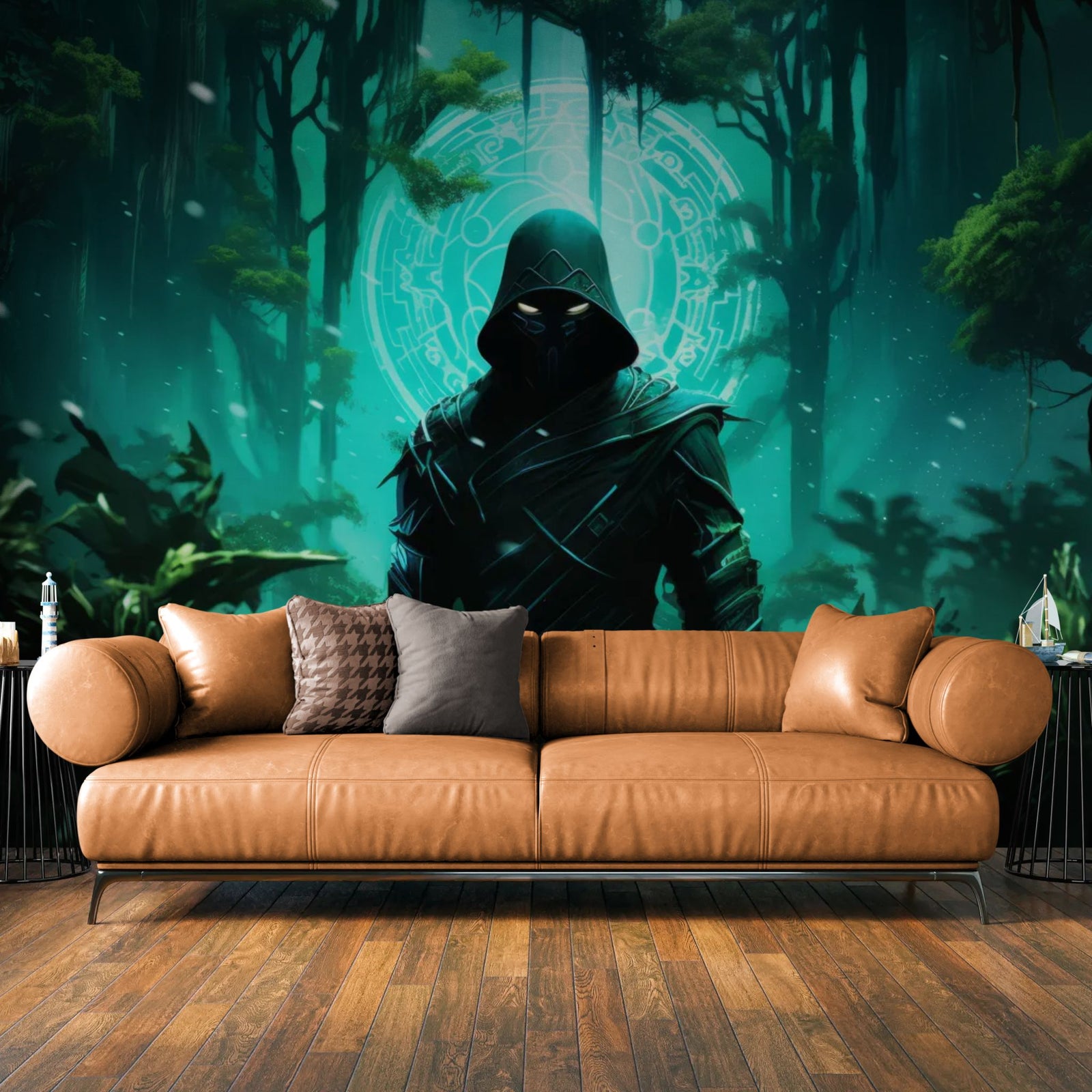 Papier Peint Fantasy - Gardien Mystique de la Forêt