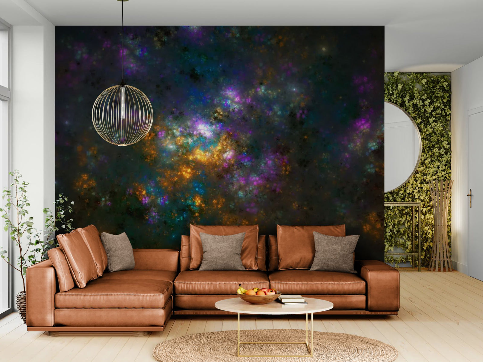 Abstract Wallpaper – Colorful Nebula and Stardust