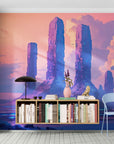 Surrealist Wallpaper - Twilight Rocks