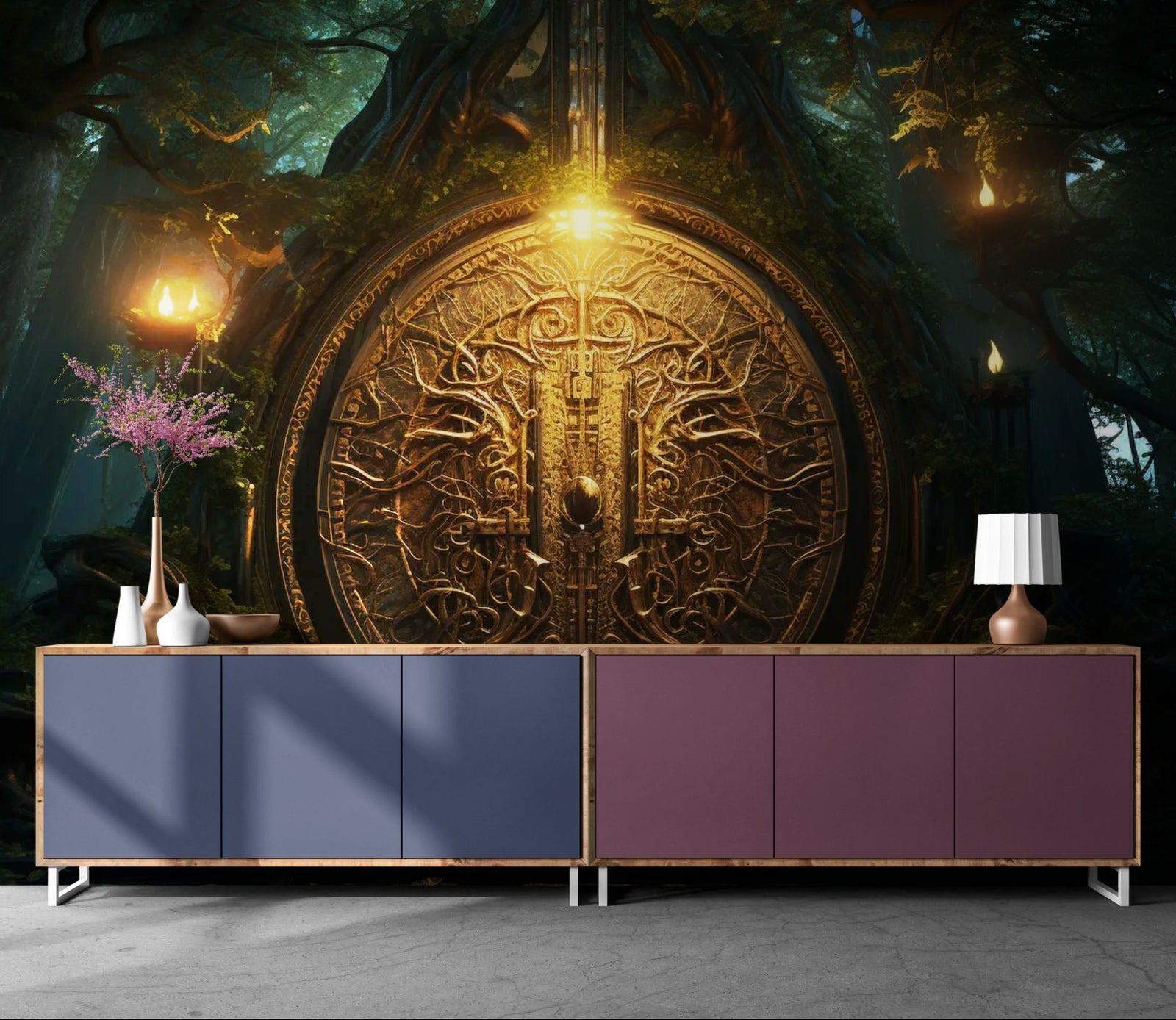 Papier Peint Fantasy - Porte des Anciens