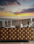 Papier peint plage – Coucher de soleil