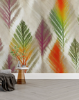 Nature wallpaper - multi-colored pampas grass