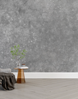 Papier peint grunge - texture de ciment lisse gris classique