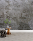 Papier peint grunge - mur de béton beige et textures vieillies