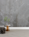 Papier peint grunge - texture de ciment industriel gris clair