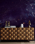abstract wallpaper – dark cosmic nebula