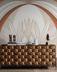 Art Deco wallpaper – elegant graphic arches
