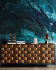 Papier peint Fantaisie – dragon de glace mythique