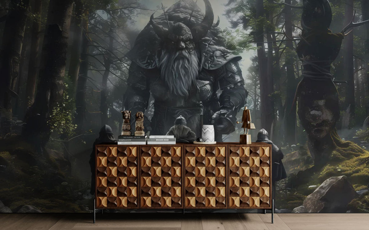 Designbehang - Ancestrale reus van het bos