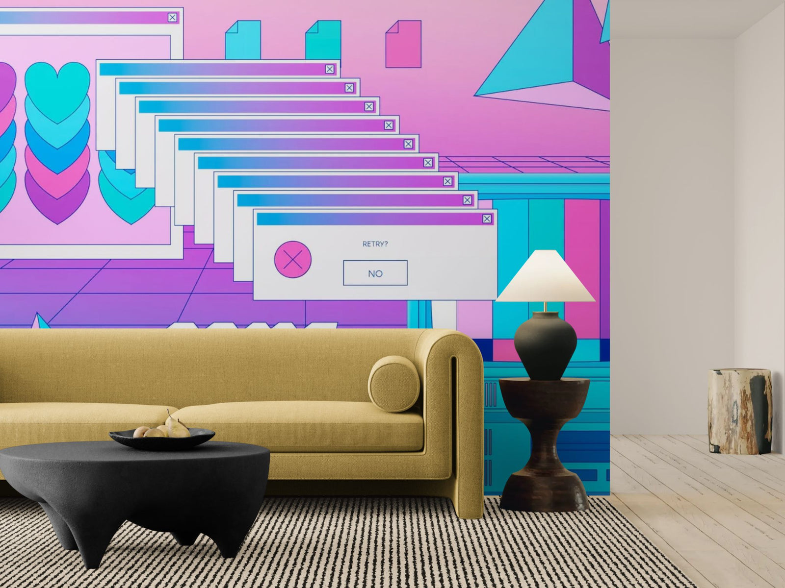 Papier Peint Retro Gaming - Game Not Over