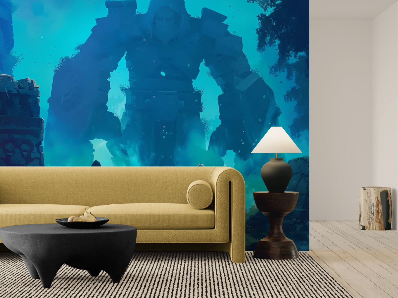 Papier Peint Fantasy - Colosse des Ruines