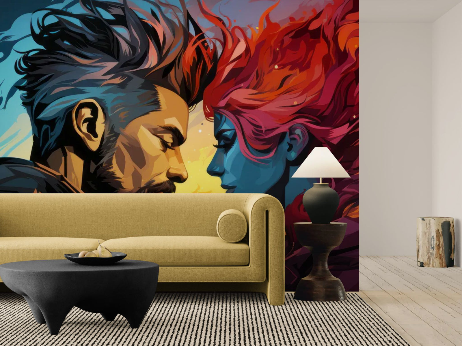 papier peint art & déco - Femme et Homme