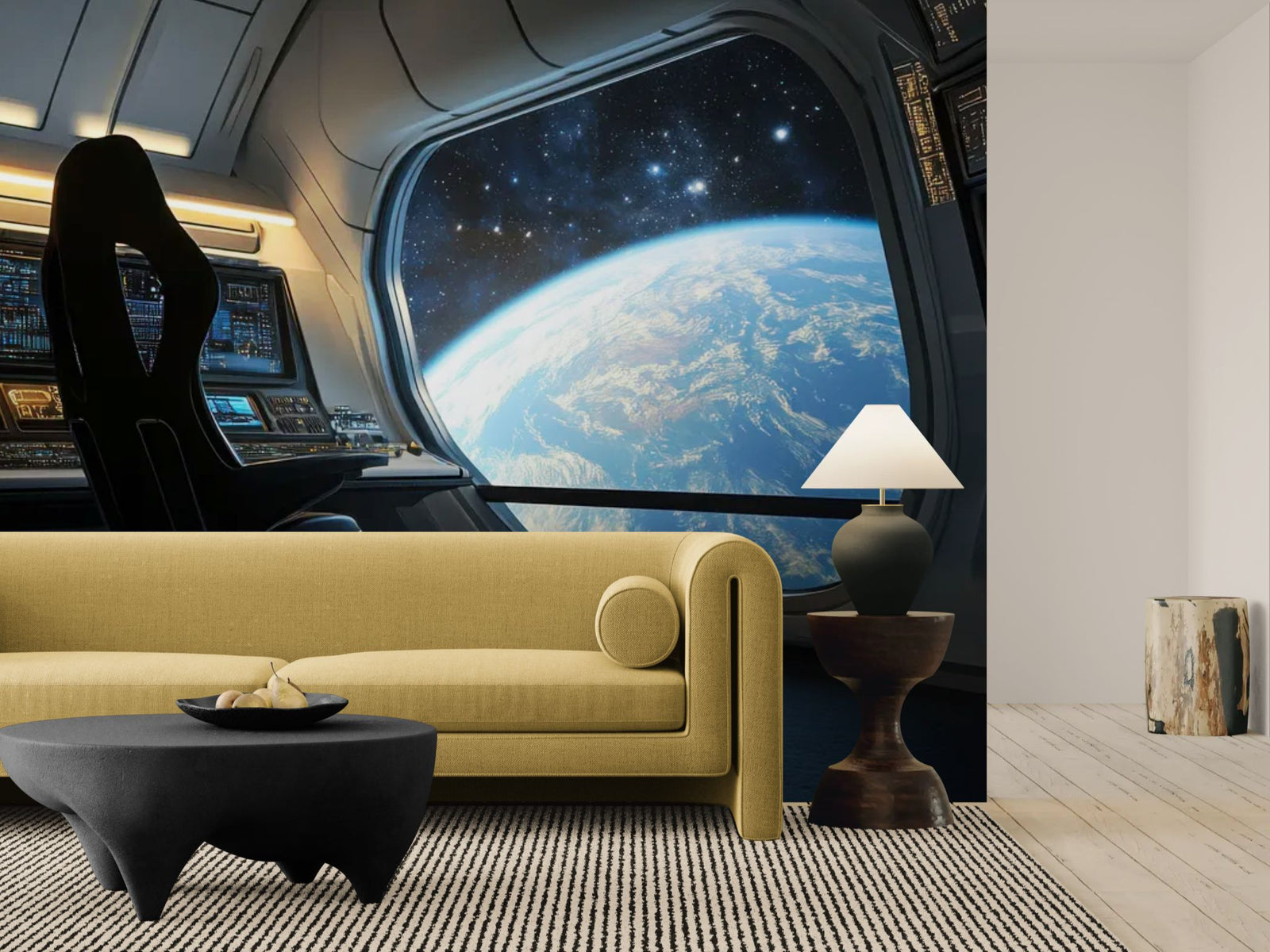 Papier Peint Espace - Passerelle Stellaire