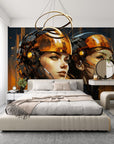 Science fiction wallpaper – Cyborg women