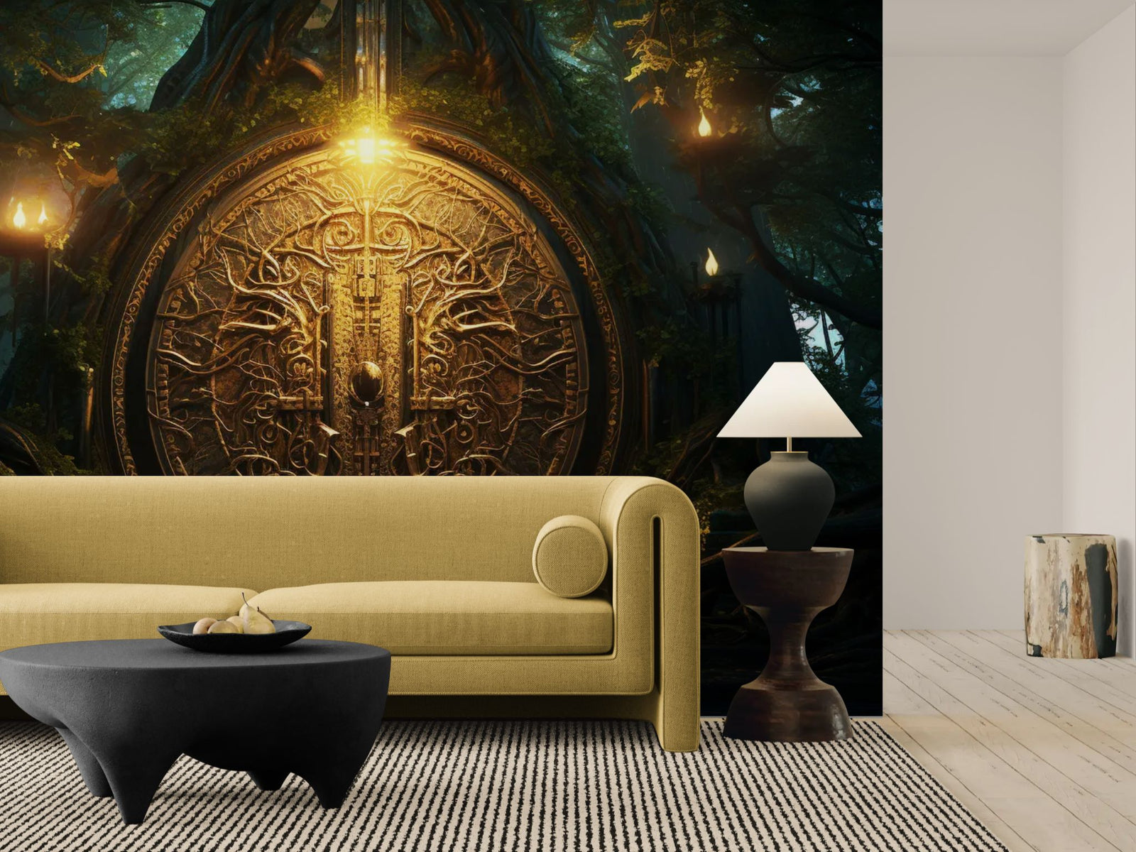 Papier Peint Fantasy - Porte des Anciens