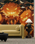 Papier Peint Halloween Anime - Reine Citrouille