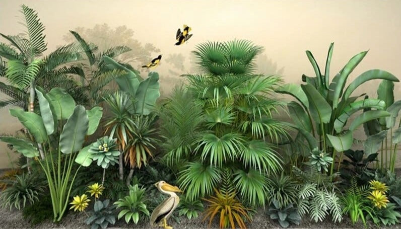 Papier Peint Tropical - Jungle Luxuriante