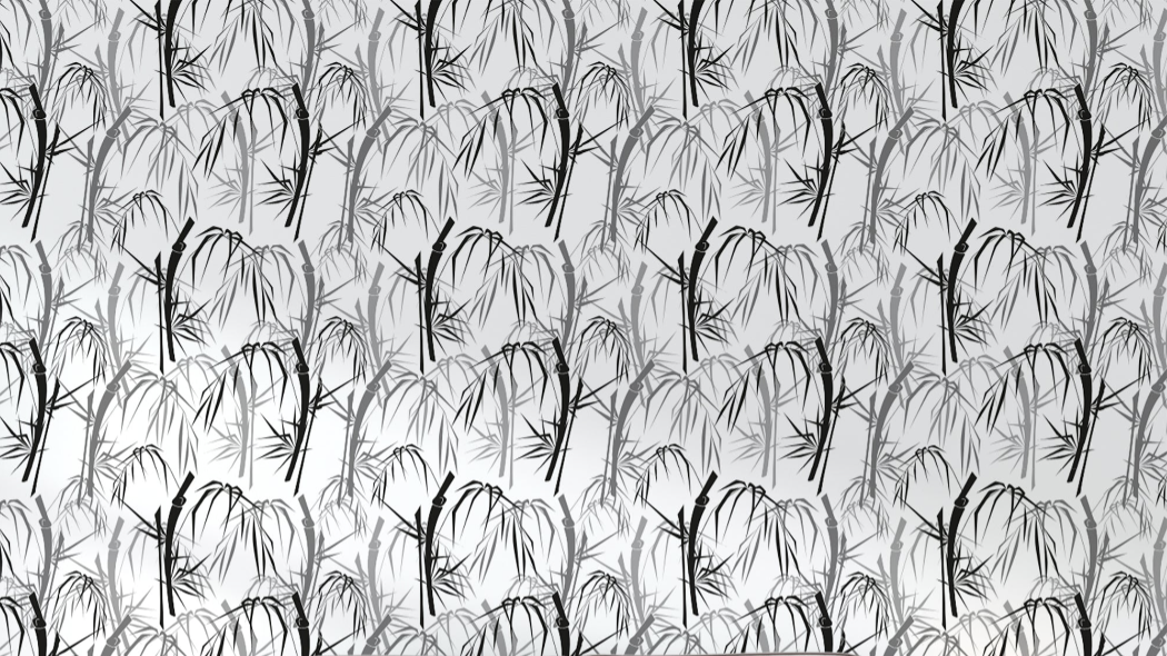 Black and White Wallpaper - Elegant Bamboos