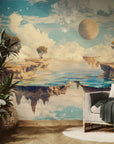 Surrealist Wallpaper – Dreamlike Floating Islands