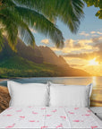 Papier Peint Plage - Paradis Hawaï