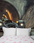 Car Wallpaper - Supercar in Illuminated Tunnel