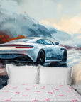 Papier Peint Voiture – Supercar dans la neige
