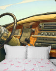 Vintage Car Wallpaper - Oldtimer Dashboard