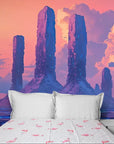 Surrealist Wallpaper - Twilight Rocks