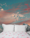 Mountain Wallpaper – Pink Sky Peaks
