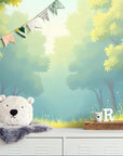 Forest wallpaper – Gentle enchanted clearing