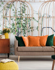 Decorative wallpaper – Poetic plant cages
