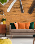 Papier peint vintage – Accessoires de rasage traditionnels