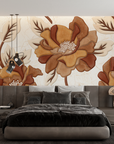 Art Deco Wallpaper - Autumn Cherry Blossoms
