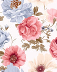 Papier peint fleuri - roses romantiques aquarelle