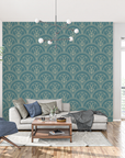 Japanese Wallpaper - Art Deco Floral Patterns