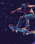 Gaming wallpaper – Dynamic urban skateboard