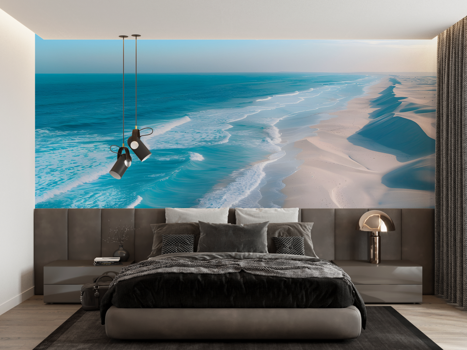 Panoramic Wallpaper Paradise Sea