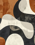 Papier Peint Abstrait - Nuances Intenses