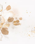 Papier peint fleuri - pivoines blanches aquarelle