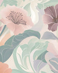Papier Peint Floral - Pastel Apaisant