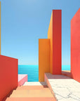 Minimalist Wallpaper - Sea View