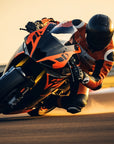 Papier peint moto – Course sportive moderne