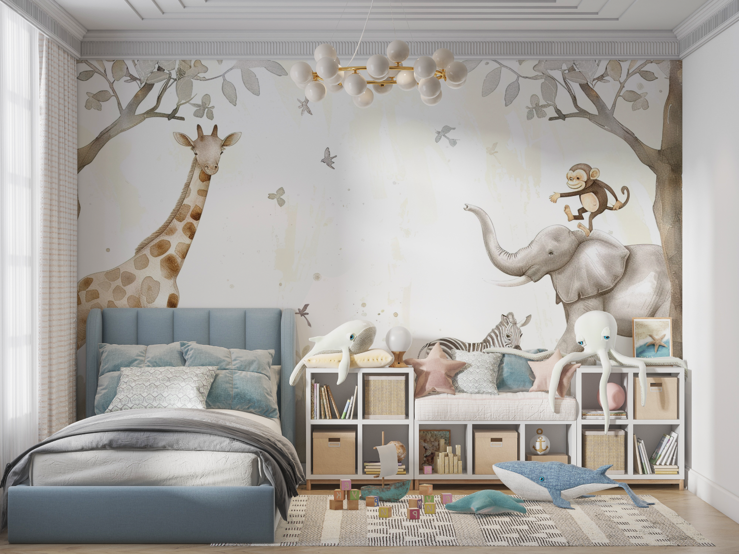 Trendy Wallpaper for Children