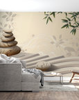 Art Deco Wallpaper - Lotus Zen Serenity