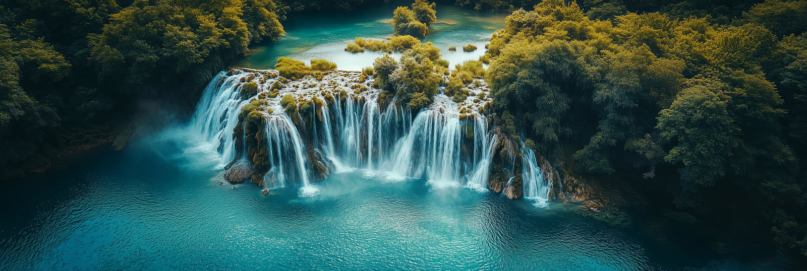 Papier peint cascades - torrent des bois