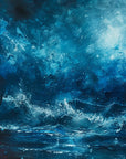 Papier Peint Abstrait - Mer Mystérieuse