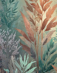 Floral wallpaper – Delicate pastel foliage