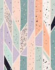 Geometric wallpaper – Modern pastel pattern